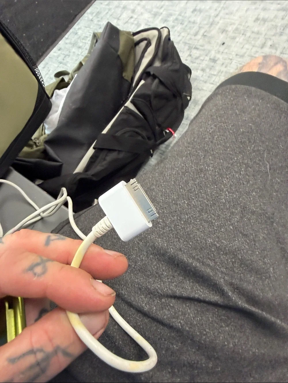 Apple Yellow iPod nano with 30-Pin Charger Connector